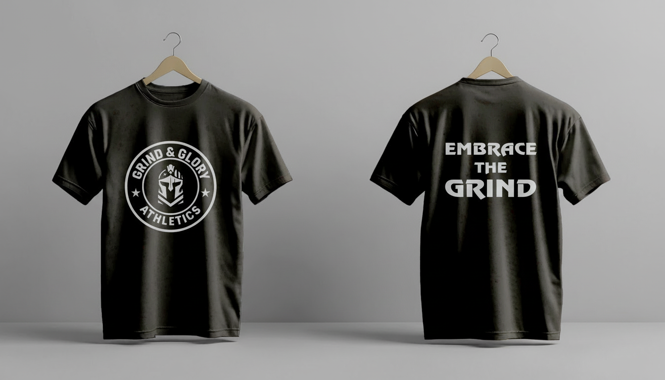 Traditional Warrior T-Shirt With Motto